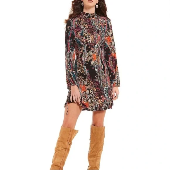 kim shui mini dress Velvet Mini Dress Medium